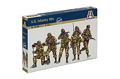 Italeri 6168 - U.S. Infantry 90s modellismo soldatini Scala 1:72