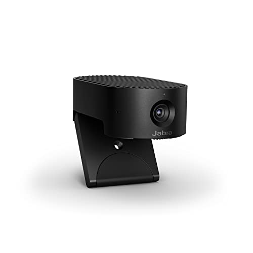 Jabra PanaCast 20 Webcam per videoconferenze in 4K, videocamera plug & play, con risoluzione 4K Ultra-HD e IA integrata, zoom intelligente e ottimizzazione dell illuminazione
