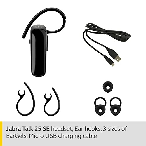 Jabra Talk 25 SE Auricolare Mono Bluetooth, Cuffia Mono Wireless co...