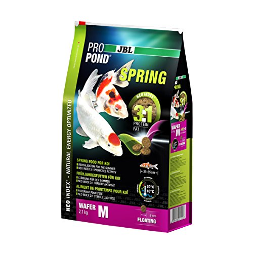 JBL ProPond Spring - Mangime primaverile per koi, bilance galleggianti, 2,1 kg