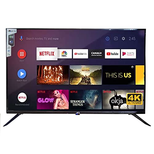 JCL Smart TV 43  Ultra HD 4K Televisore Android TV 9.0 Netflix Youtube