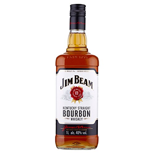 Jim Beam, Kentucky Straight Bourbon Whiskey invecchiato 4 anni, 1L