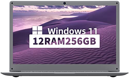 jumper Notebook 14 Pollici, PC Portatile RAM 12GB, SSD 256GB, Compu...