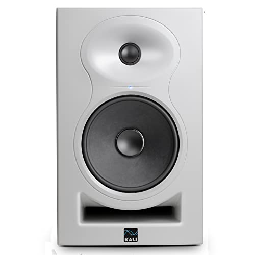 Kali Audio LP-6 2nd Wave, monitor da studio (monitor near-field attivo, altoparlante con tecnologia a guida d onda, sistema bass reflex, quasi nessun rumore intrinseco), bianco
