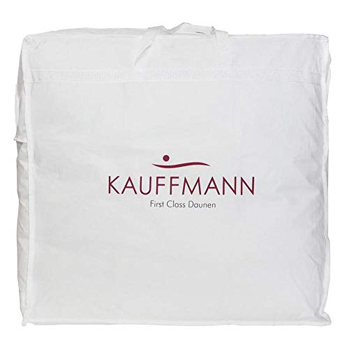 kauffmann alpenlandische 100% Puro Piumino Vergine Ungherese Comfort 550 * Letto Una Piazza CM 155 X 200 (Peso Estivo)