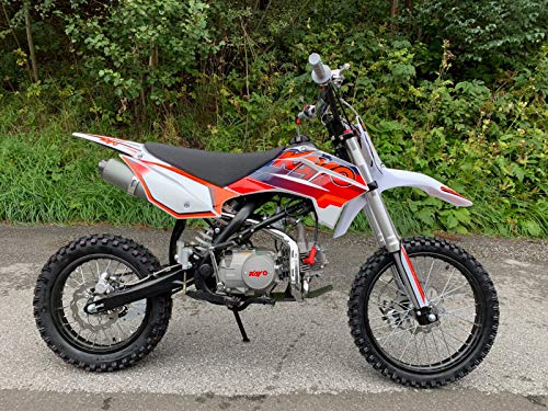 Kayo TT125 Enduro - Moto da motocross, per bambini, colore: arancio...