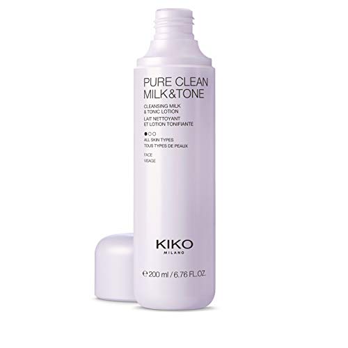 KIKO Milano Pure Clean Milk & Tone | Latte Detergente e Tonico 2 in 1