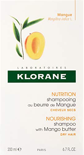 Klorane Shampoo al Burro di Mango, 200 ml...