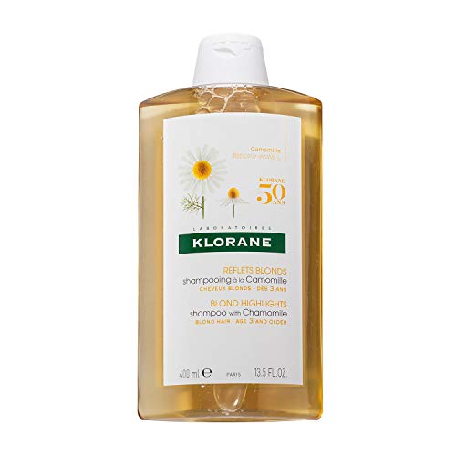 Klorane - Shampoo alla camomilla capelli biondi, 400ml...