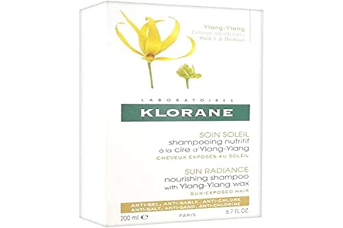 Klorane Shampoo alla Cera di Ylang Ylang, 200 ml