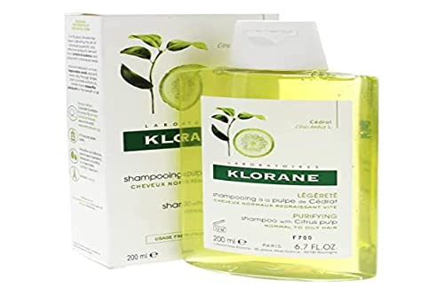 Klorane Shampoo alla Polpa di Cedro, 200 ml