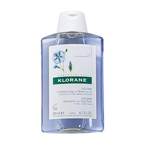 Klorane Shampoo alle Fibre di Lino, 200 ml