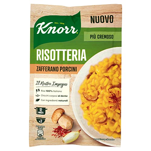 Knorr Risotto con Zafferano e Funghi Porcini, 175g