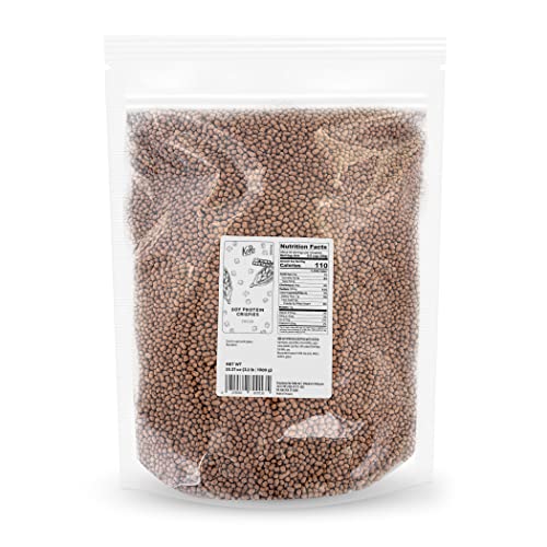 KoRo - Crispies proteici di soia al cacao 1 kg - palline croccanti,...