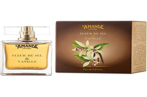 L AMANDE Eau de Parfum 50 ml Fragranza FLEUR DE SEL&VANILLE Realizzato con ingredienti naturali Profumazione piacevole e persistente