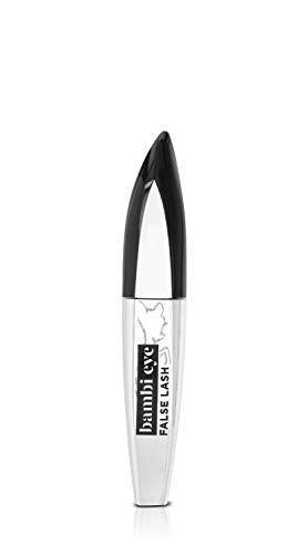 L Oréal Paris False Lash Bambi Eye - Mascara Volumizzante e Incurvante, Nero (Extra Black), 8,9 ml
