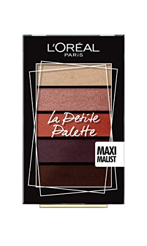 L Oréal Paris Palette Ombretti la Petite Palette Maximalist - 4 Colori e Illuminante per Un Look Occhi dai Toni Nude