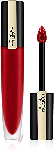 L Oréal Paris Tinta Labbra Rouge Signature Empowereds, a Lunga Tenuta, Formula Leggera e Finish Extra Matte, 134 Empowered, 8,5 ml