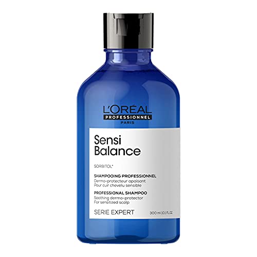 L Oréal Professionnel Paris | Shampoo professionale per cute sensibile Sensi Balance Serie Expert, Formula lenitiva, 300 ml