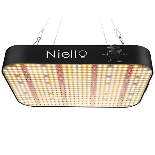 Lampada per piante a LED Niello, 600w con 588 LED coltivano la luce...