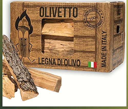 Legna da Ardere di Ulivo Olivo per Camino in scatole da 10kg , idea...