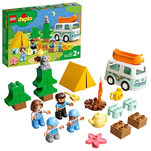 LEGO 10946 DUPLO Town Avventura in Famiglia sul Camper Van, Giochi ...