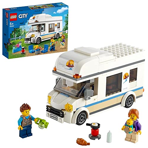 LEGO 60283 City Camper delle Vacanze, Modellino da Costruire di Rou...
