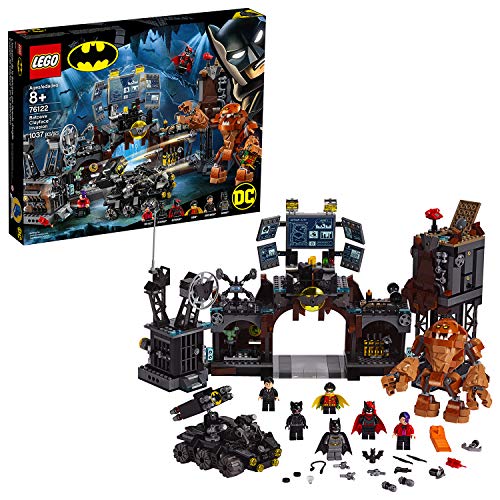 LEGO DC Comics Super Heroes - L invasione della Batcava di Sbornia di Argilla Universo Batman con 6 Figure Super Heroes Giocattolo DC Comics Bambino, 76122, Multicolore