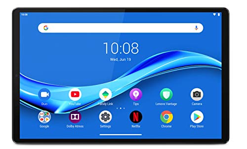 Lenovo Tab M10 FHD Plus (2nd Gen) Tablet - Display 10.3  Full HD (MediaTek Helio P22T, Storage 64GB Espandibile fino ad 1TB, RAM 4GB, WiFi+Bluetooth, 2 Speaker,Android 9 Pie) Grigio - Esclusiva Amazon