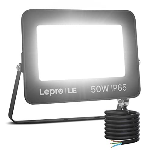 Lepro Faretto LED da Esterno 50W 4250 Lumen Bianco Diurno 5000K, Su...