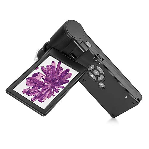 Levenhuk DTX 700 Mobi Microscopio Digitale Portatile Wireless con Ingrandimento Zoom 10–1200x, Compatibile con OS Windows e Mac