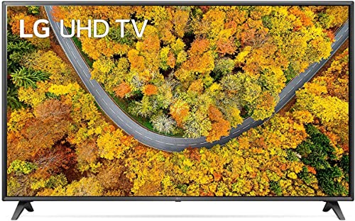 LG 75UP75006LC Smart TV LED 4K Ultra HD 75” 2021 con Processore Quad Core 4K, Wi-Fi, webOS 6.0, FILMMAKER MODE, Game Optimizer, Compatibile con Google Assistant e Alexa