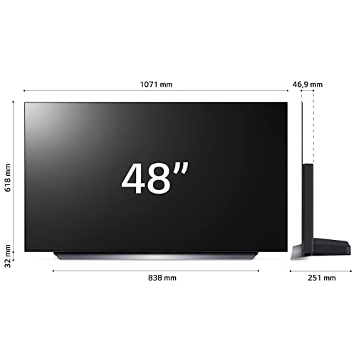 LG OLED48C24LA Smart TV 4K 48 , TV OLED evo Serie C2, Processore α...