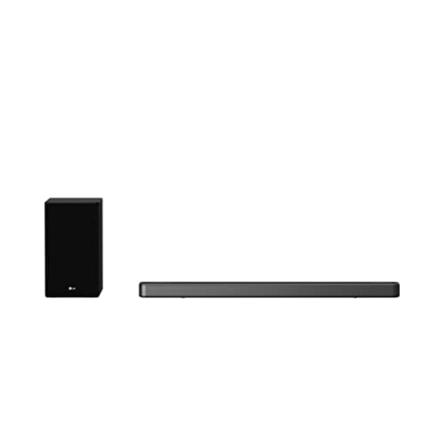 LG SPD75YA Soundbar TV 400W 3.1.2 Canali Audio Meridian con Subwoofer Wireless, Bluetooth, DTS:X, Dolby Atmos, Dolby Digital, Audio Alta Risoluzione, AI Sound Pro, Ingresso Ottico, USB, HDMI in out
