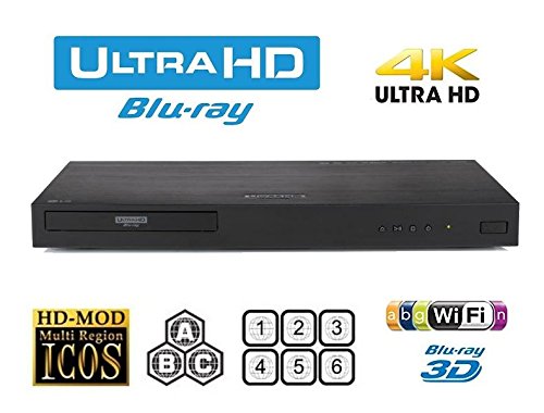 LG UBK90 4K UHD Blu-Ray Player Blu-Ray e DVD...