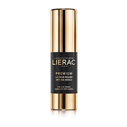 Lierac Premium Crema Contorno Occhi Anti età con Acido Ialuronico, per Tutti i Tipi di Pelle, Formato da 15 ml