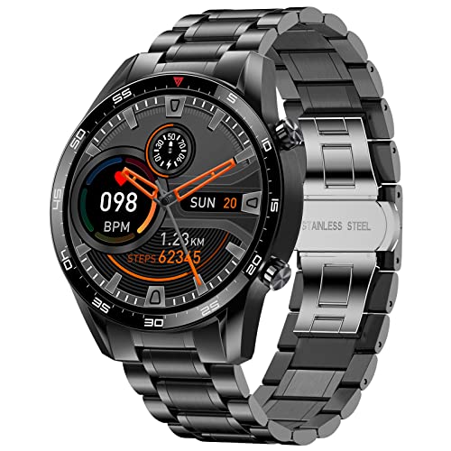 LIGE Smartwatch Chiamate, 1,32” Orologio Fitness Uomo con Sonno C...