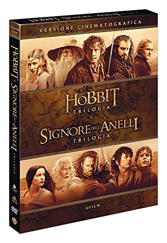 Lo Hobbit,Il Signore Degli Anelli (Box 6 Dv) Trilogie Cinematografi...