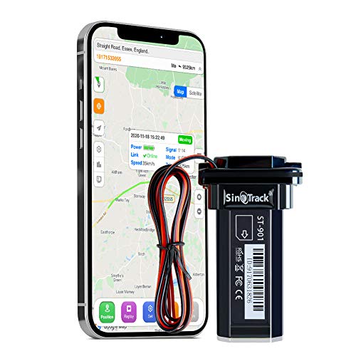 Localizzatore GPS per auto SinoTrack, localizzatore anti-smarrimento GPS Tracker Mini dispositivo di localizzazione in tempo reale, localizzatore GPS impermeabile per moto per auto per taxi