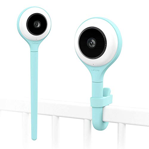 Lollipop Baby Monitor con True Crying Detection (Turchese) - Smart WiFi Baby Camera - Fotocamera con video e audio - Monitoraggio del sonno