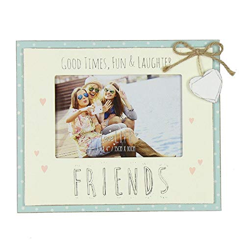 Love Life FW555GT - Cornice portafoto  Good Times Friends , 15 x10 cm
