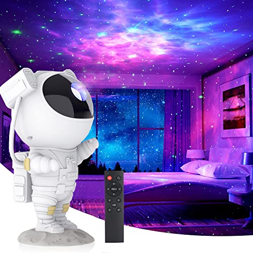 Luce notturna a LED per proiettore astronauta, per decorare la stanza, lampada notturna per bambini, adulti, feste a casa