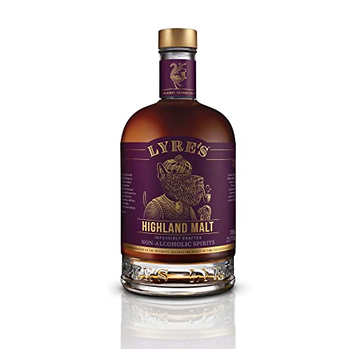 Lyre s Highland Malt, Analcolico, Alternativa al whisky di malto, Premium, 700 ml
