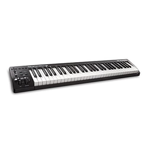 M-Audio Keystation 61 MK3 - Tastiera MIDI Controller USB a 61 tasti, Controlli Assegnabili, plug-and-play (Mac PC) + Pacchetto Software