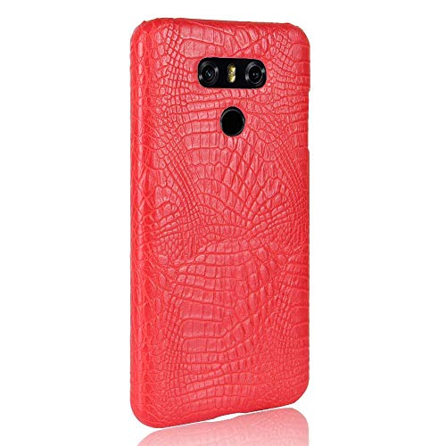 Manyip Custodia e Cover per LG G6,Cellulare Rugged Shield 360 ° Proteggi Il Tuo Telefono Custodia a Conchiglia Modello Coccodrillo Compatibile con LG G6