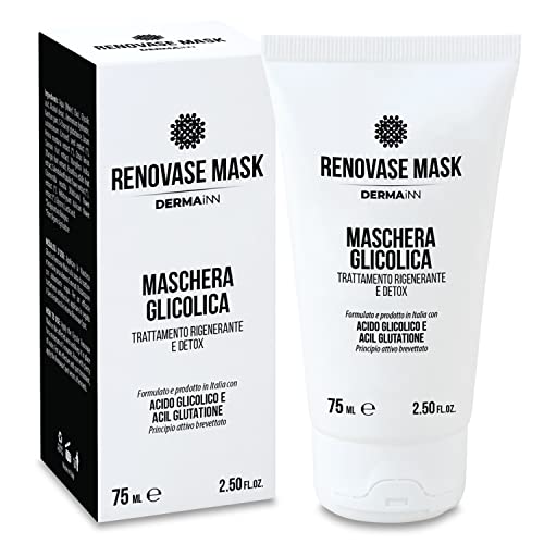 Maschera Viso Con Acido Glicolico | Peeling Viso | Renovase-Mask ...