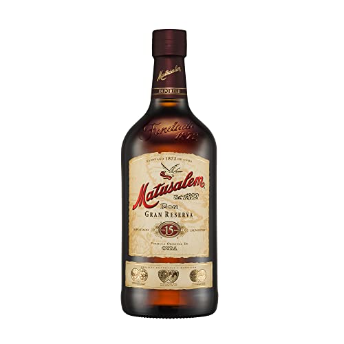 Matusalem - Gran Reserva 15, Iconico Rum Scuro Pluripremiato Premium, 70cl