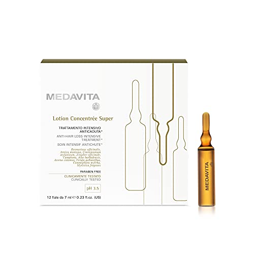 Medavita, Lotion Concentrée, Trattamento Intensivo Anticaduta Super, pH 3.5, 12 fl x 7ml