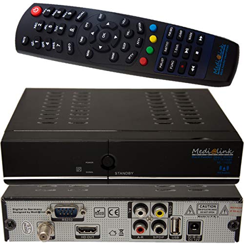 Medi@link Smart Home Hybrid DVB-S2 FTA + IPTV Ricevitore Satellitare Digitale FullHD 3D Medialink Media@collegamento