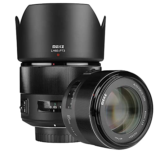 MEKE 85mm f1.8 Large Aperture Full Frame Auto Focus Telephoto Lens for Nikon F Mount DSLR Camera Compatible with APS C Bodies Such as D610 D750 D780 D810 D850 D3300 D3500 D5100 D5200 D5300 D7100 D7200